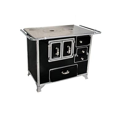 Imagem de Fogão a Lenha Venâncio N2 Saída Esquerda Porta Dupla Com Gabinete