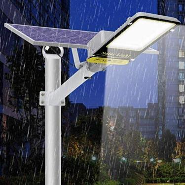 Imagem de Luzes Solares Jardim Ao Ar Livre Led Luz De Rua Movida A Energia Solar Ao Ar Livre 80W - 500W Ip65 À Prova D'água Poste De Luz Movido A Energia Solar - Com Controle Remoto, Luzes De Inundação Sola