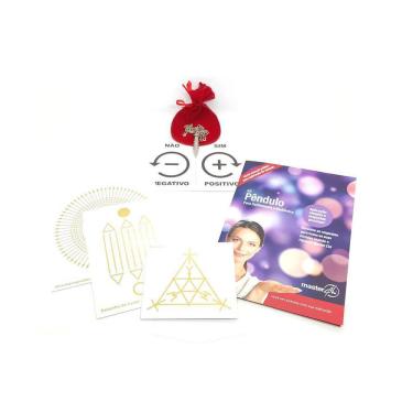 Imagem de Kit Pendulo Para Radiestesia E Radiônica Prata