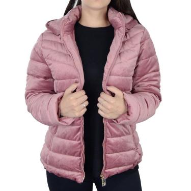 Imagem de Jaqueta Feminina Facinelli By Mooncity Peluciada Rosa - 620246-Feminino