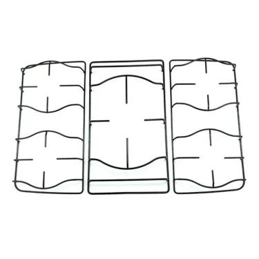 Imagem de Kit Grelha Trempe Grade Para Fogão Esmaltec Topazio 5 Bocas