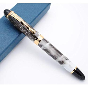 Imagem de Caneta-tinteiro JINHAO X450 M ponta caneta de tinta, Grey Marble