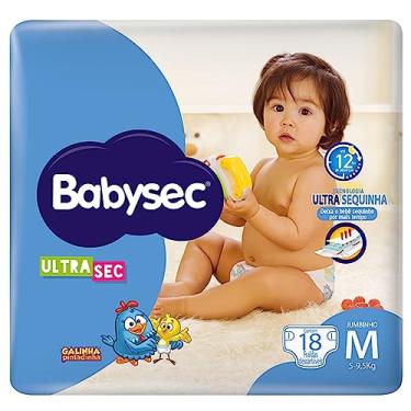Imagem de Babysec Fralda Ultrasec Galinha Pintadinha M 18 Unidades