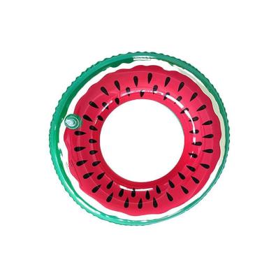 Imagem de Boia Circular Inflavel Melancia Com Franja 60Cm De