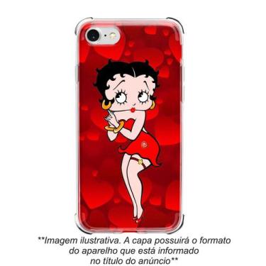 Imagem de Capinha Capa Para Celular Iphone 7 / 7S (4.7") - Betty Boop Bp4 - Fana