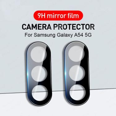 Imagem de 2 Pcs 3D Curved Camera Screen Protector Para Samsung Galaxy A54 5G Back Cover Lens Case Vidro