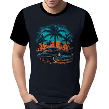 Imagem de Camisa Camiseta Estampadas Carros Moda Cenário Praia Hd 6 - Enjoy Shop