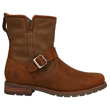 Imagem de ARIAT Botas femininas Savannah à prova d'água para caminhadas, Caramelo Torrado, 8