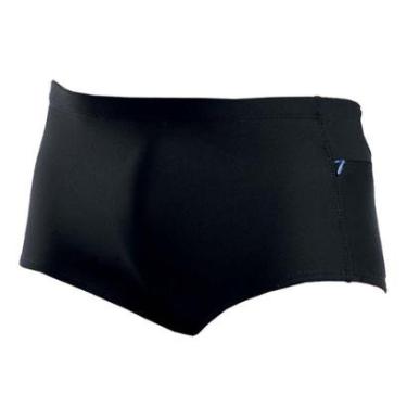 Imagem de Sunga Mash Preta com Bolso Lateral - 303.42-Masculino