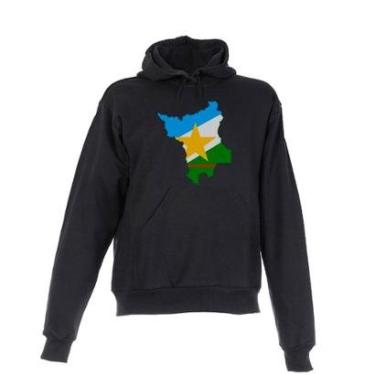 Imagem de Blusa De Frio Moletom Estado Roraima Infantil Juvenil-Unissex