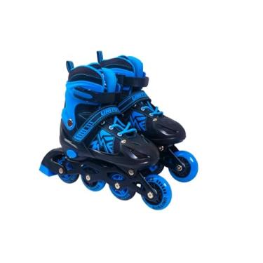 Imagem de Patins Radical Inline Azul Tamanho 38-41 (G)