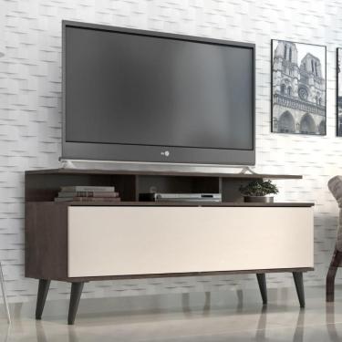 Imagem de Rack Para Tv Até 50" Macaé Com Pes Retro