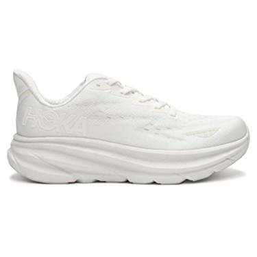 Imagem de HOKA ONE ONE Tênis masculino, 43, Branco/branco, 11.5