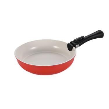 Imagem de Conjunto de panelas de cerâmica antiaderente removível para panquecas de ovos, frigideira para bife, panelas para cozinhar presunto, cafeteira para café da manhã, panelas de indução, R 26CM