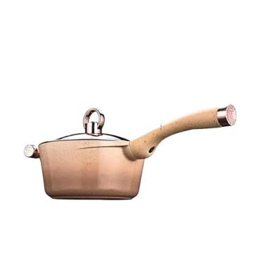 Imagem de frigideira antiaderente para uso doméstico panela de indução a gás, 20cm