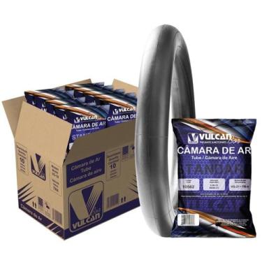 Imagem de Kit 10 Câmaras de Ar Aro 21 - Vulcan Bor - XRE 300, Sahara 300, Falcon
