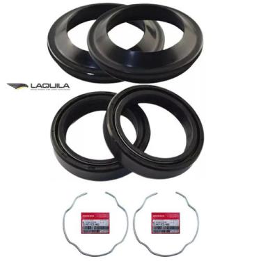 Imagem de Kit Retentor Bengala, Guarda Pó, Trava Tiger 800 Xr 15 Á 17 - Laquila