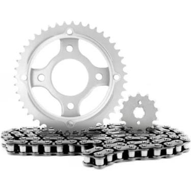 Imagem de Kit Transmissão Kit Relação CG 160 TITAN FLEXONE 2016 diante - Loja Du