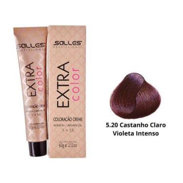 Imagem de Coloração Tintura Extra Color Salles Profissional 60g, 5.20