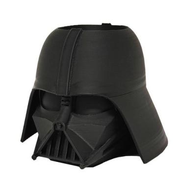 Imagem de Porta Caneta Darth Vader Capacete Star Wars Impressão 3D Geek - Pupa 3