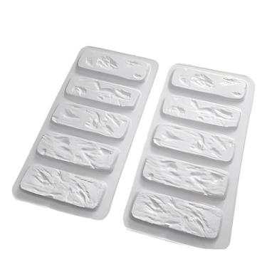 Imagem de Kit 2 Unidades Molde de Gesso Borboleta - Branco - Technox Comercio LT
