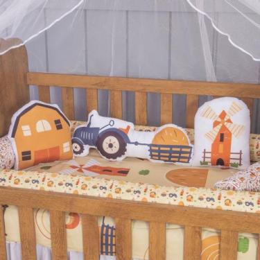 Imagem de Trio de Almofadas Decorativa Infantil Menino para Bebe - Zan Baby, Vil