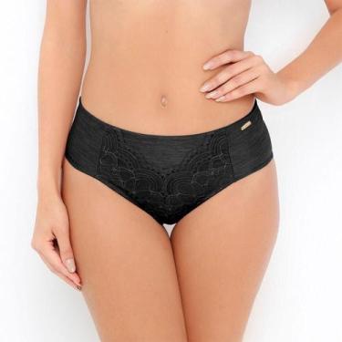 Imagem de Calcinha Cavada com Recorte Anatômico e Renda Love Secret 820205 Lenzi