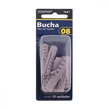 Imagem de Cart Brasf Bucha N.08 C/10 7661 - Brasfort