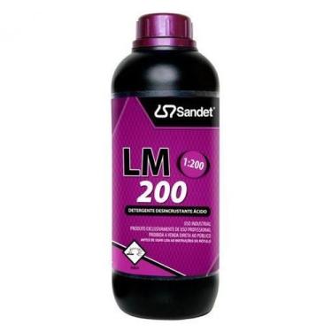 Imagem de Lm 200 detergente desincrustante acido - 1 litro - sandet, Sem variaçã