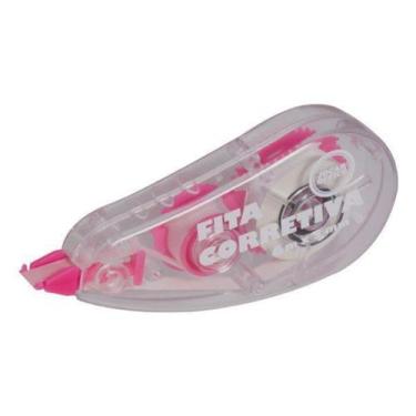 Imagem de Fita Corretiva 5mm x 6m Rosa Jocar Office