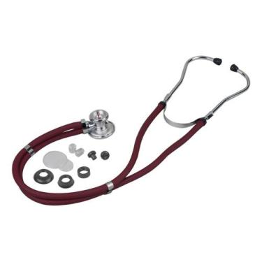 Imagem de Estetoscopio Premium Rappaport Profissionais Da Saude - G-Tech, Vinho