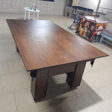 Imagem de Mesa de Bilhar e Jantar Charme Carlin Bilhares Superfície em Pedra de 