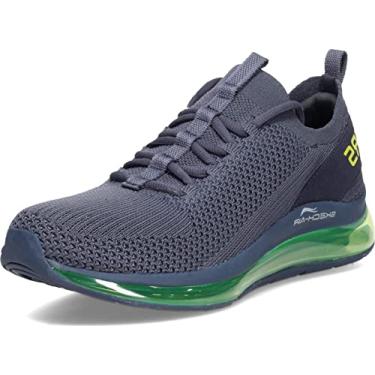 Imagem de Skechers Skechers Tênis masculino Skech Air Element 2.0 Vestiko, Azul marinho/limão, 38