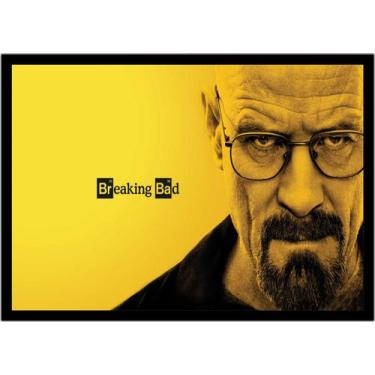 Imagem de Quadro Decorativo Cinema Séries Breaking Bad Filmes Quartos Salas Com 