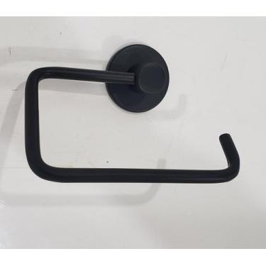 Imagem de Nr. 25 - porta papel simples black matte jed - JEDMETAIS