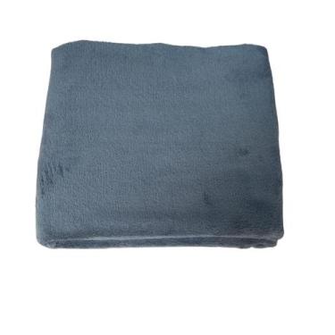 Imagem de Manta Cobertor Soft Para Pet Cachorro Gato Felpuda Cinza - Estação Cas