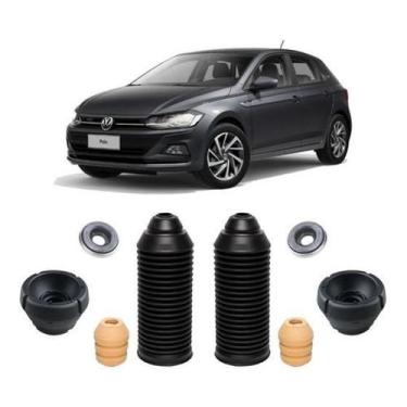 Imagem de 2 Kit Do Amortecedor Dianteiro Vw Polo 2017 2018 2019 2020 - Qualykits
