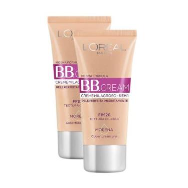 Imagem de Kit 2 Base BB Cream L'Oréal Paris Dermo Expertise Cor Escura FPS 20, 3