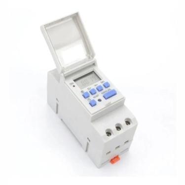 Imagem de Timer Temporizador Digital Trilho Din 12v Acdc 16a - Tomzn