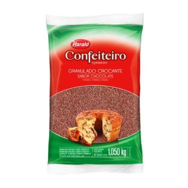 Imagem de Granulado Crocante Harald Confeiteiro Chocolate 1kg