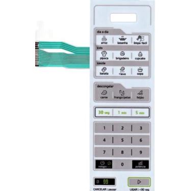 Imagem de Membrana teclado Para Microondas Midea Mtfb 41 Mtfb 42 27,9x9,5 Cm bra