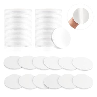 Imagem de Adesivos NFC NFC branco NTAG215 etiqueta regravável moeda redonda cartões NFC compatíveis com telefones celulares Tagmo NFC habilitados (60)