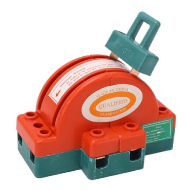 Imagem de Interruptor de Desconexão de Energia DPDT, Interruptor de Faca de 2 Polos de Alcance Duplo 220V 32A Com Tampa ABS, Material de Latão, para Disjuntor de Proteção contra Falhas,