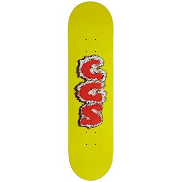 Imagem de [CCS] Baralho de skate Furry Letters amarelo 20 cm