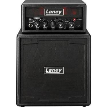 Imagem de Mini Amplificador Para Guitarra Laney Ministack-B-Iron Preto