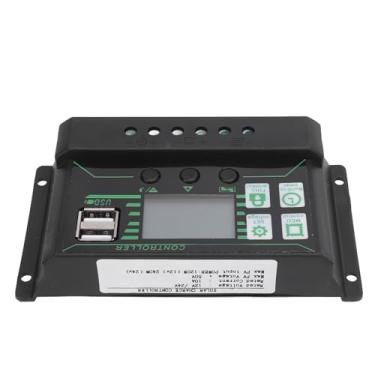 Imagem de Controlador de Carga Solar Display LCD 12V 24V 10A Regulador de Painel Solar de Porta USB Dupla para Barco de Carro RV