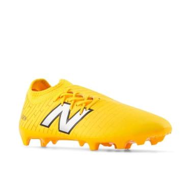Imagem de New Balance Tênis de futebol adulto unissex Furon V7 Dispatch FG, Brilho do sol/prata metálico/preto, 10.5 Wide Women/9 Men