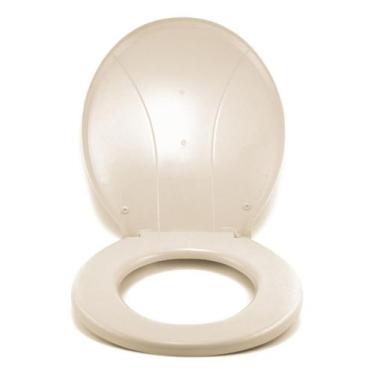 Imagem de Assento Para Vaso Sanitário Universal Oval Diversas Cores - Plastibras