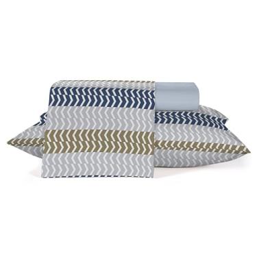 Imagem de Jogo Roupa de Cama 100% Algodão Teka Crystal Casal