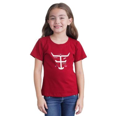 Imagem de CAMISETA FEMININA JUVENIL TEXAS FARM - CTF027 - VERMELHO CEREJA-Feminino